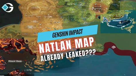 genshin impact map leak|New Genshin Impact Leak Reveals Natlan Maps Full Size